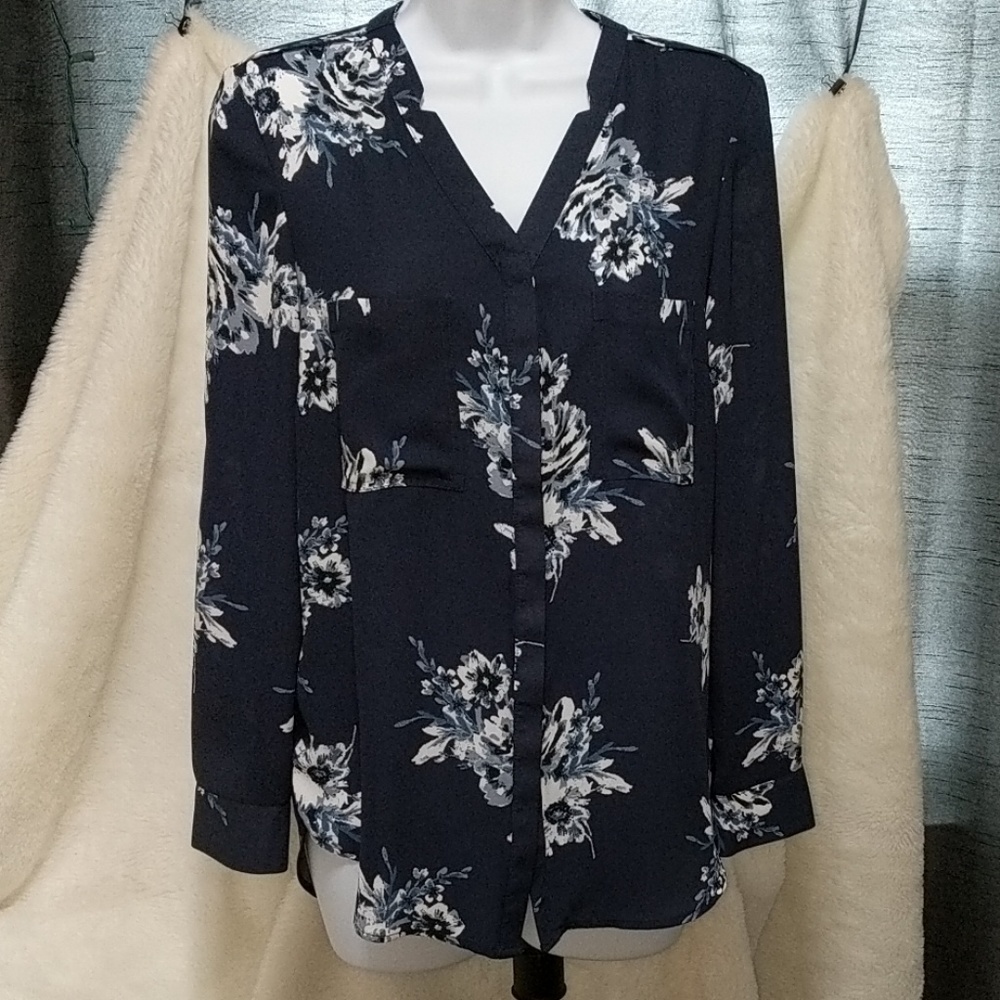 Florals long sleeves shirt